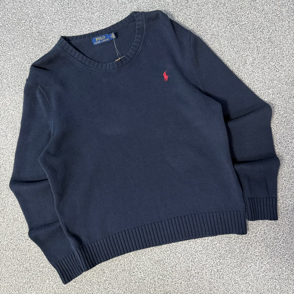 폴로 랄프로렌 네이비 니트 상품이미지1