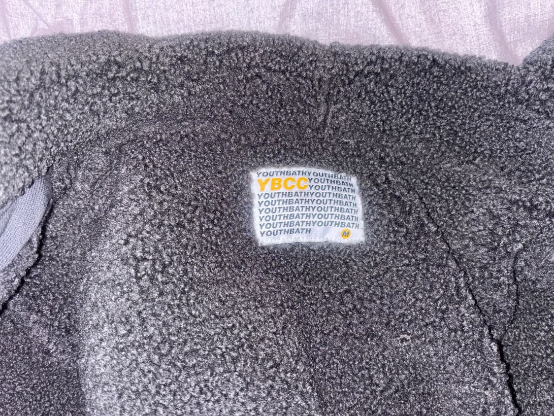 유쓰배쓰 GH FLEECE HOOD ZIP-UP_BLACK 상품이미지4