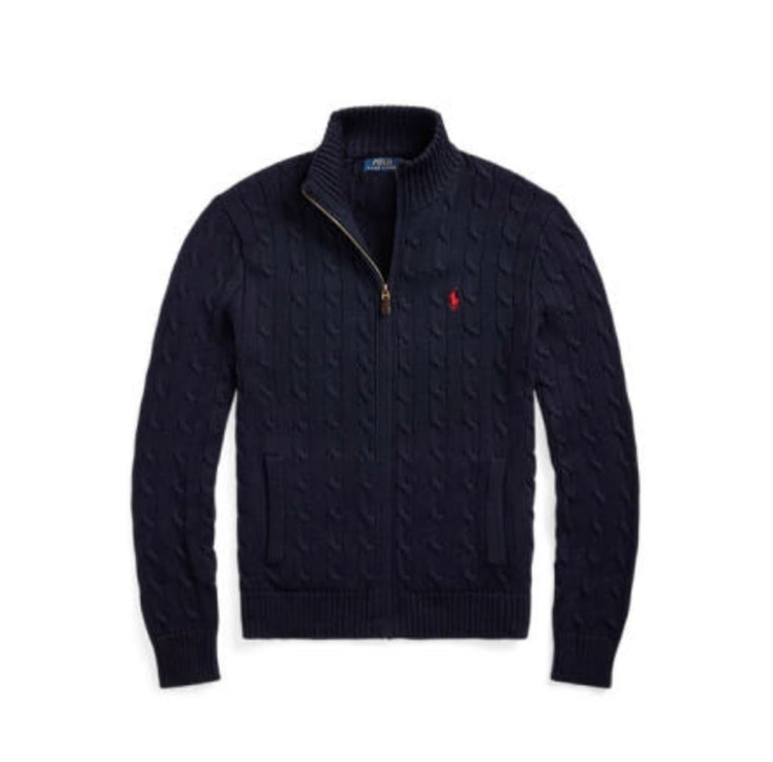 폴로 반집업 니트  상품이미지5