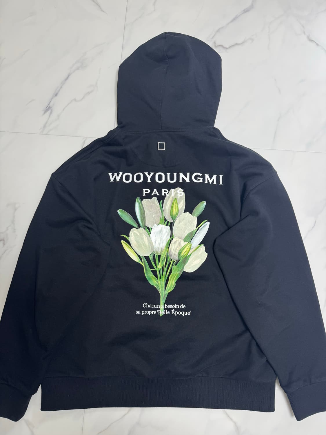 우영미 플라워 후드 48사이즈 상품이미지2