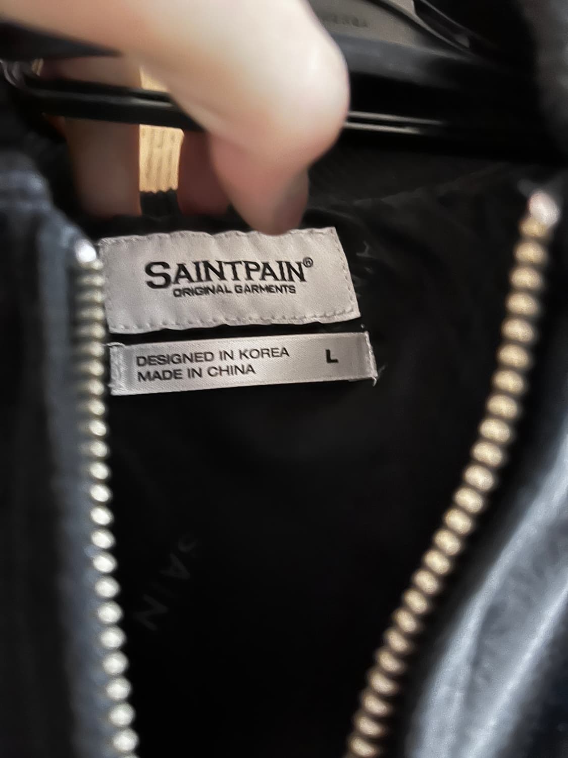 세인트페인 벨벳 스왈로우 수베니어 자켓 상품이미지5