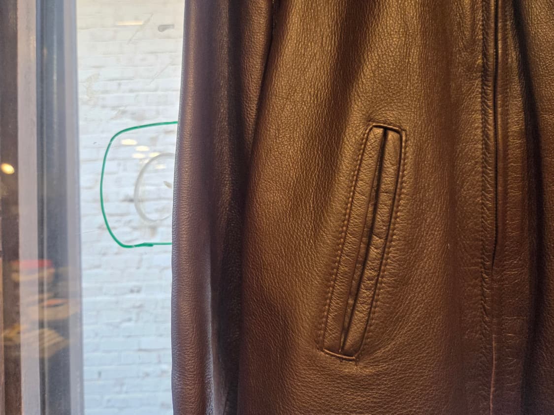 COLEBROOK&CO 그레인레더 싱글라이더자켓 상품이미지9