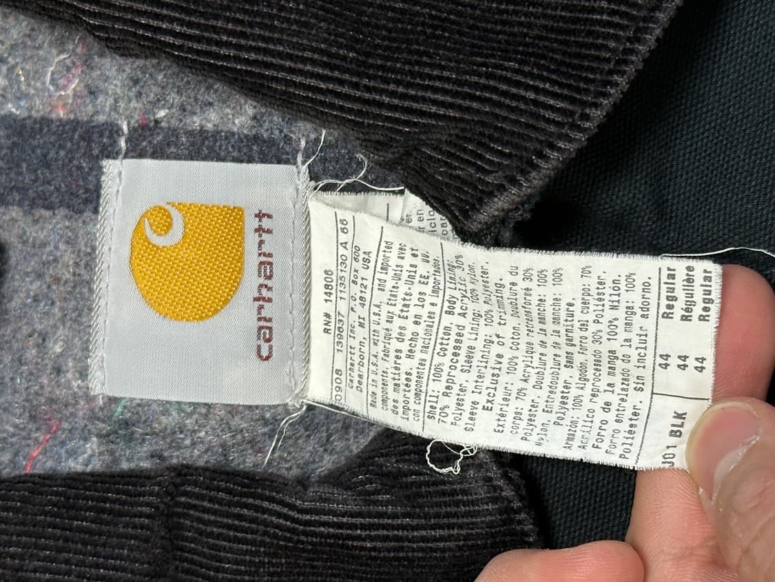 칼하트 J01 BLK (44) 상품이미지4