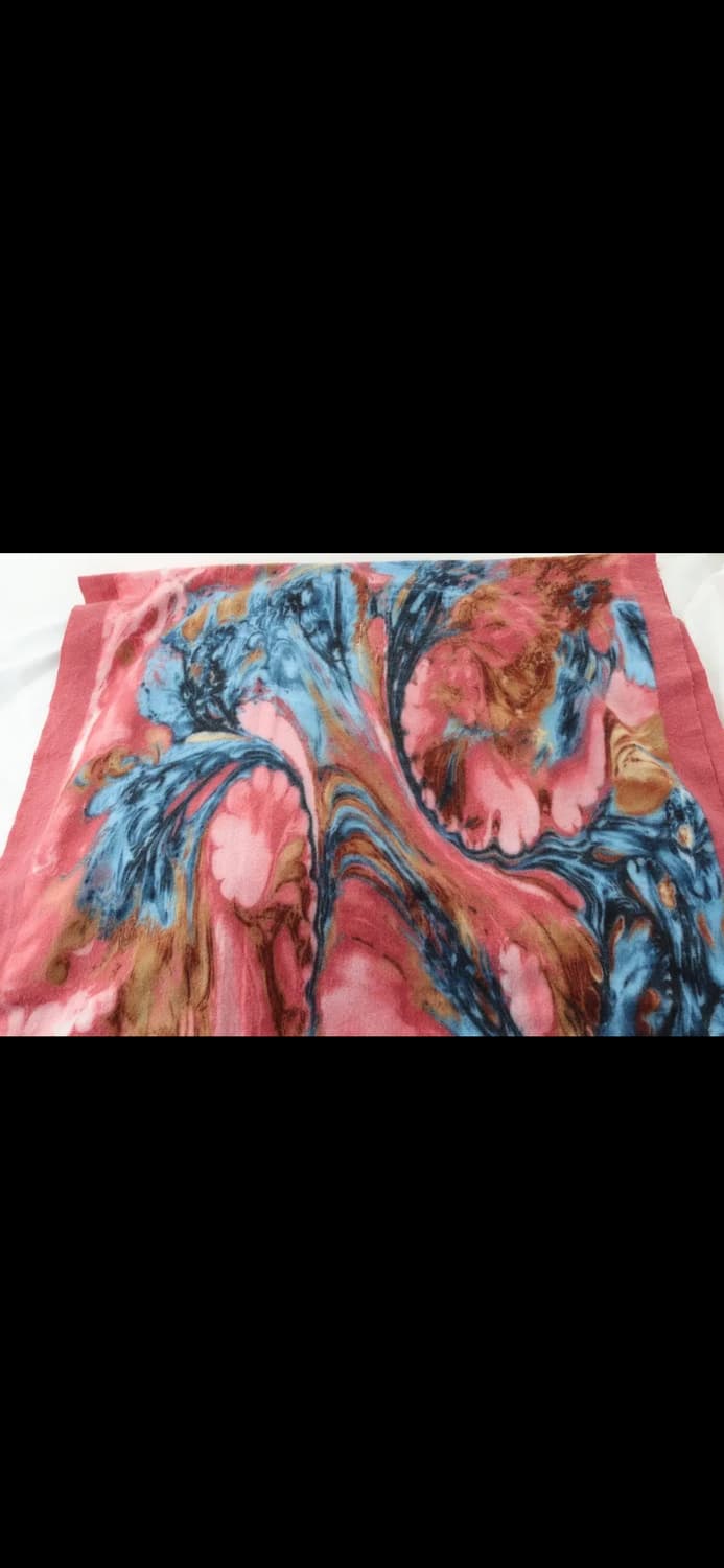 마블링 패턴 머플러 상품이미지3