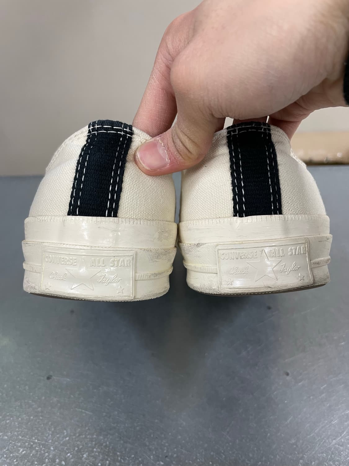 컨버스 X 꼼데가르송 척70 로우 화이트 260 상품이미지8