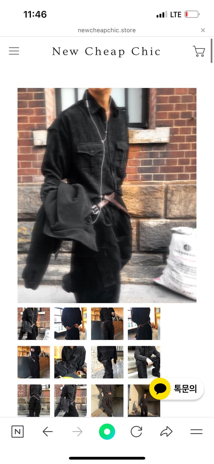 뉴치프시크 웨스턴 코듀로이 셔츠 상품이미지1