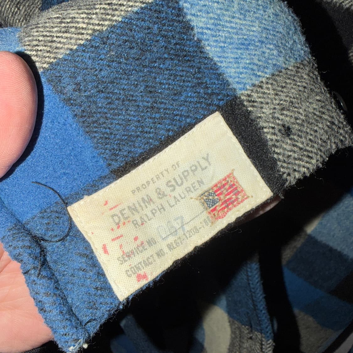 폴로 랄프로렌 데님앤서플라이 투포켓 셔츠 M(100정도) 상품이미지9