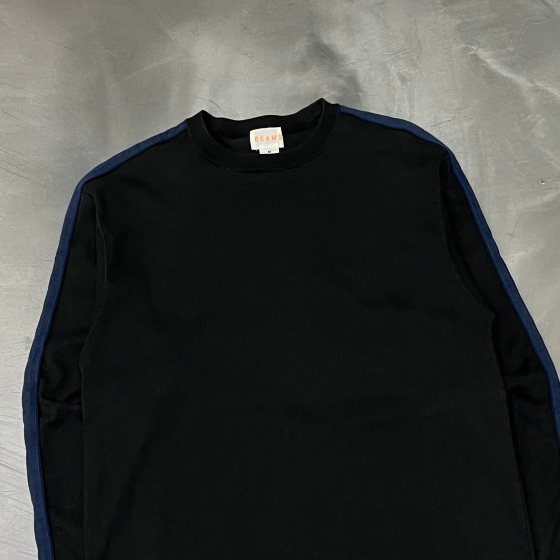  빔즈 사이드 배색 맨투맨 y16310 상품이미지3