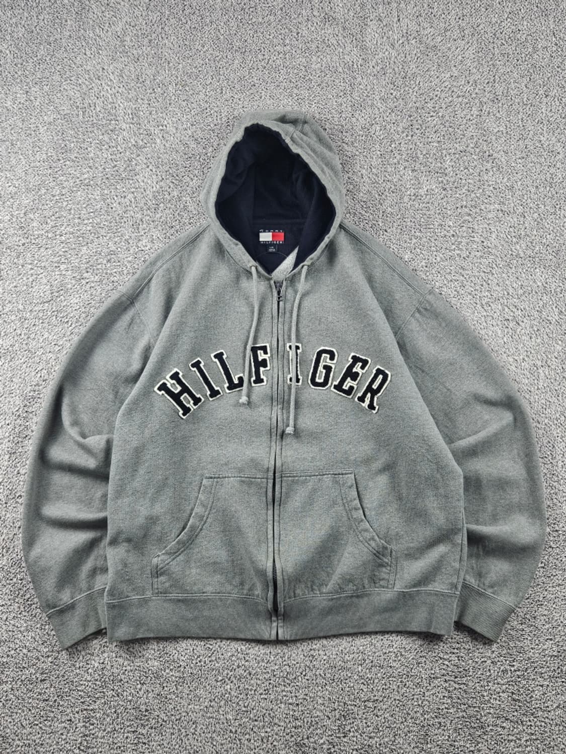 타미힐피거 부클 스펠아웃 스웻 후드집업 ( L ) / 11319 상품이미지1