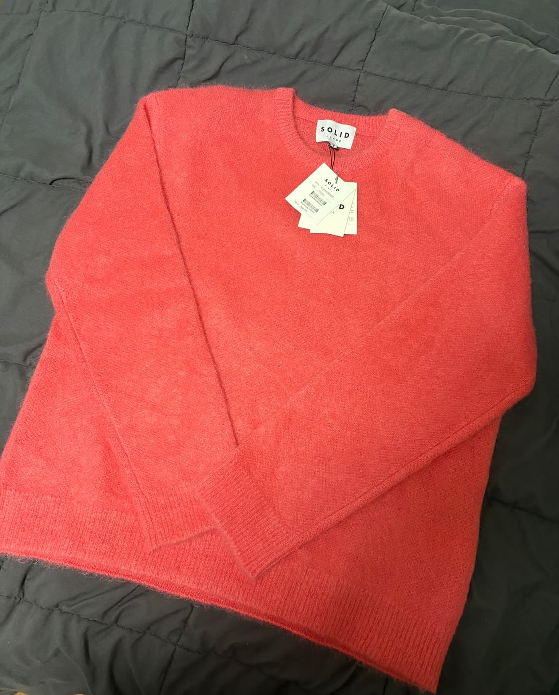 [새상품 / 50] 솔리드옴므 모헤어 니트 상품이미지7