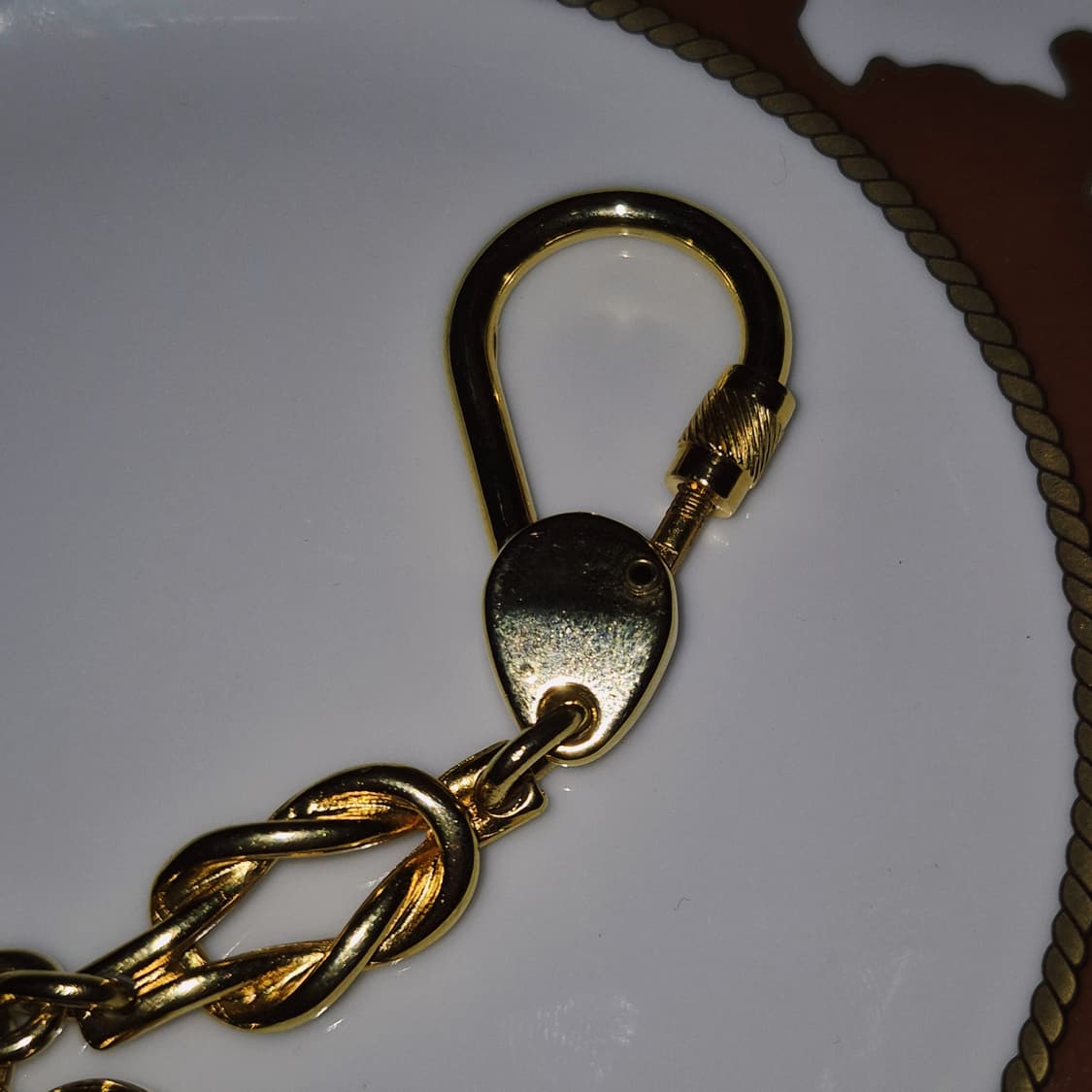 90s 꾸레쥬 프렌치 하트 트럼프 레이어드 키링 상품이미지8