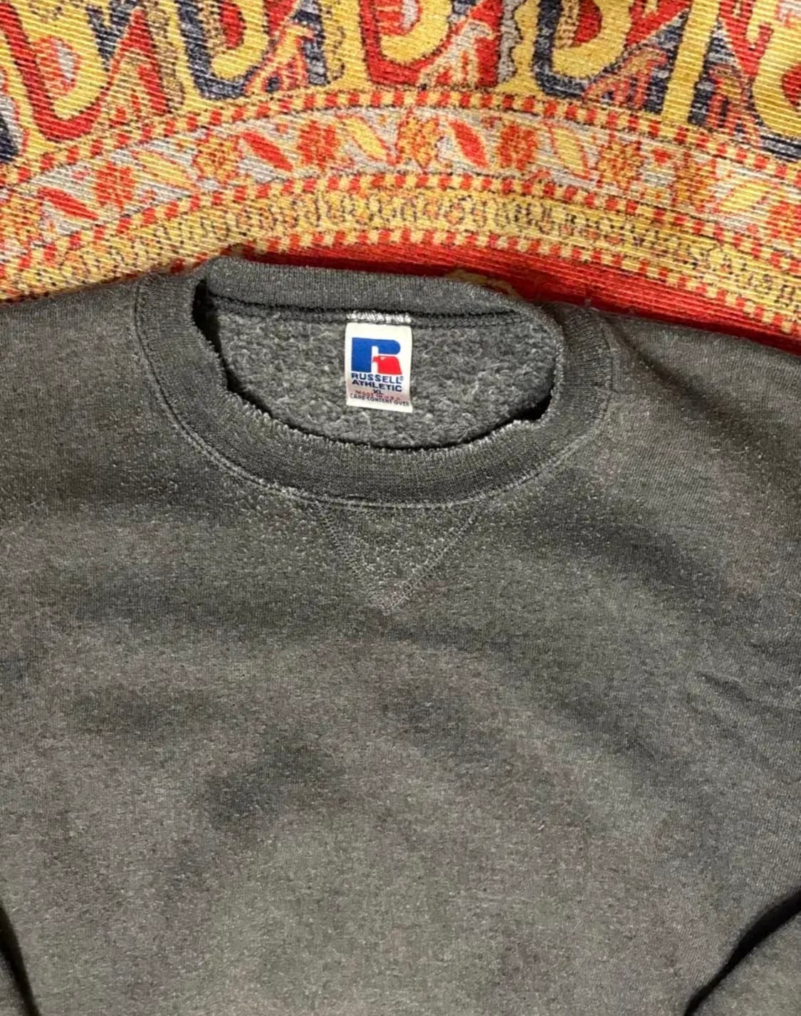 러셀 맨투맨 다크그레이 XL 상품이미지3