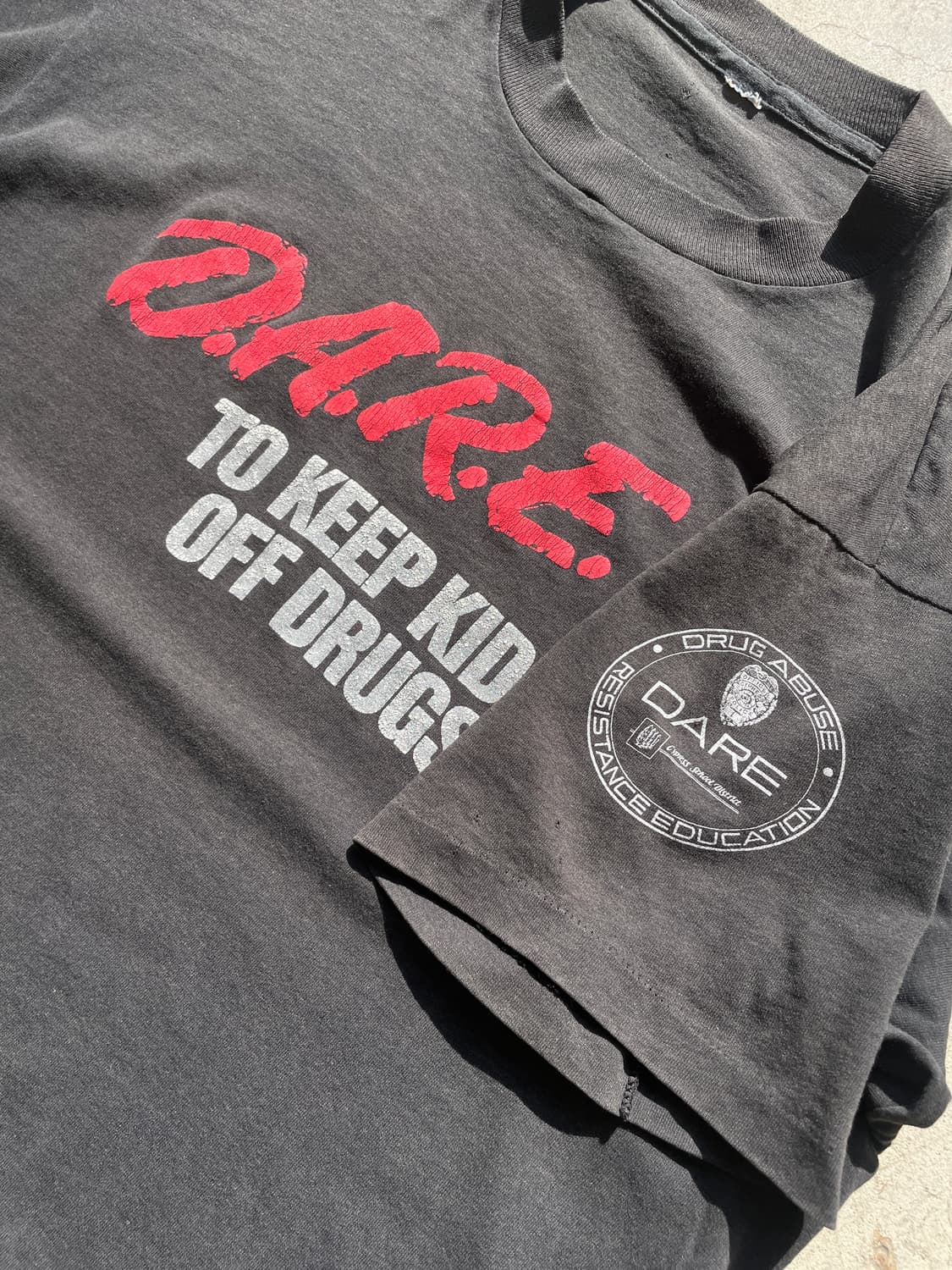 90s D.A.R.E. Single Stitch 50/50 T-shirt 상품이미지3