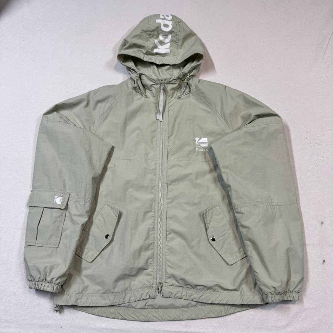L) 코닥 어패럴 후드 바람막이 자켓 2way지퍼 상품이미지1