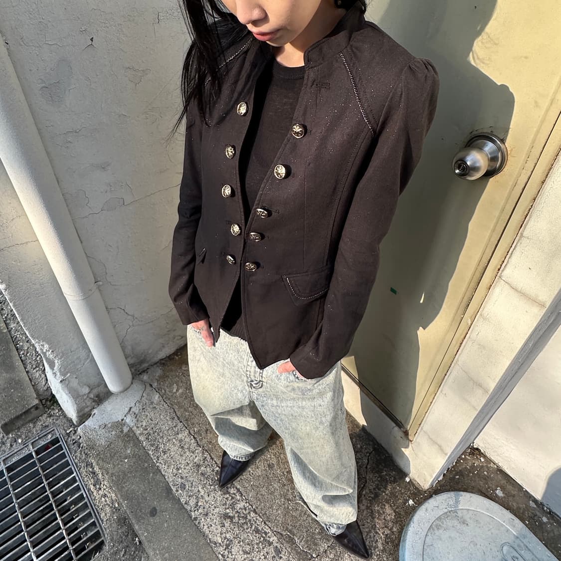 00s 빈티지 GGPX NEW YORK 나폴레옹 자켓 상품이미지5