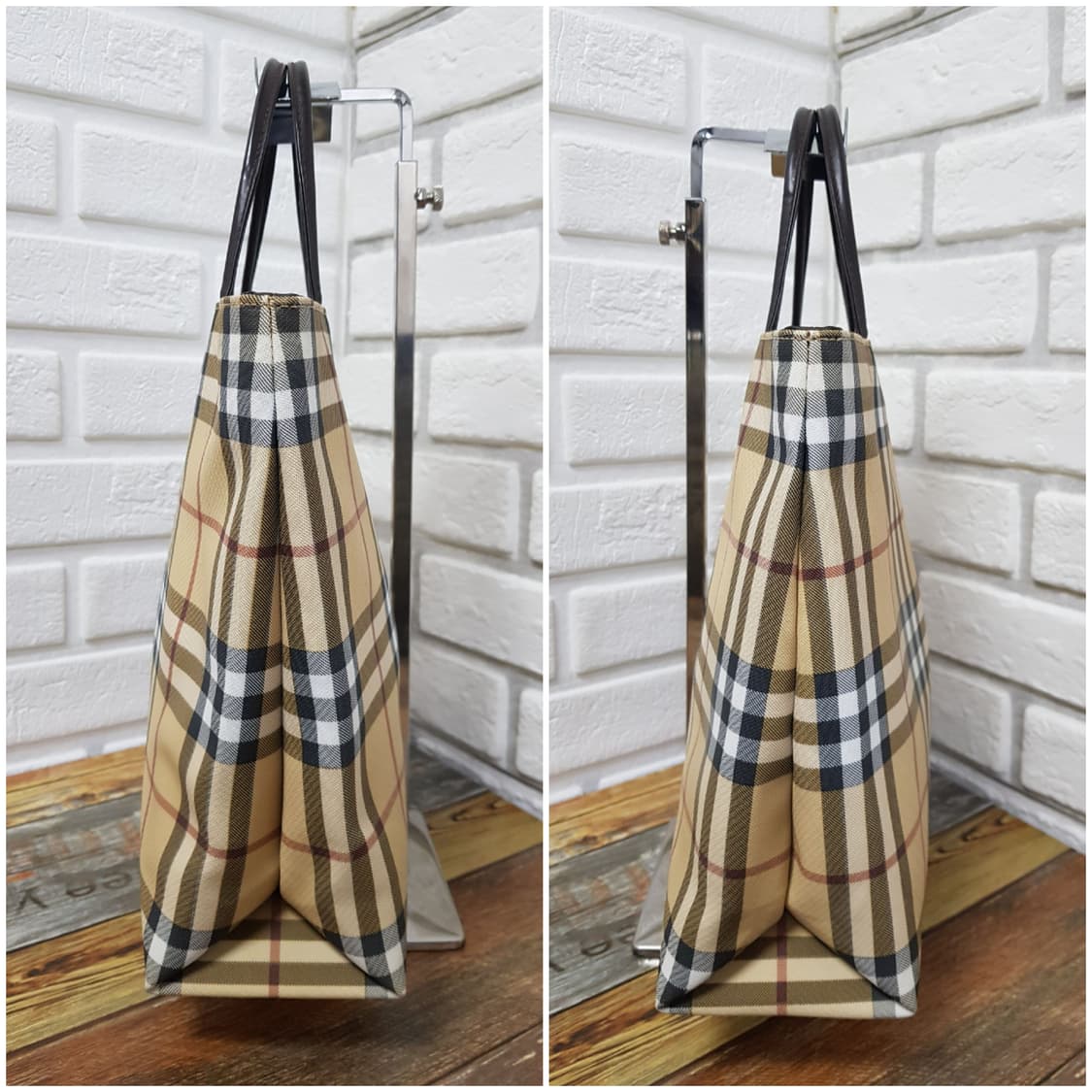 [정품] 버버리 노바체크 토트백 상품이미지6