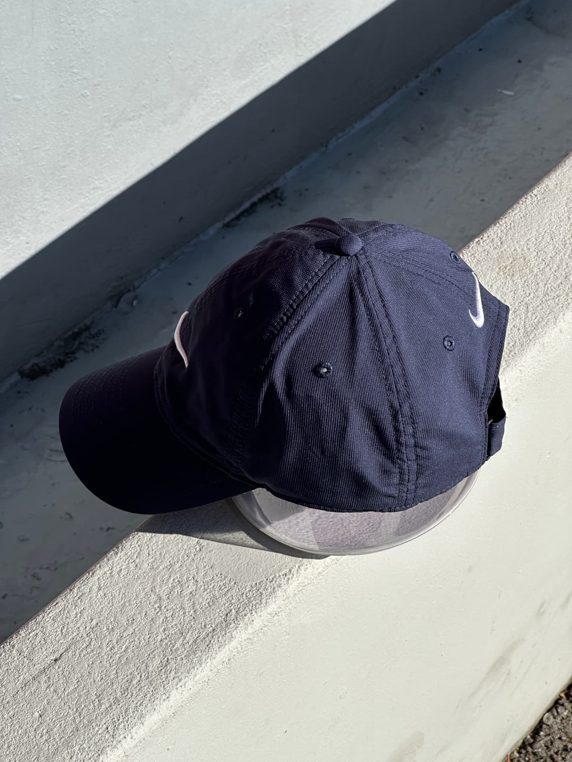 [F] 나이키 로고 레거시91 네이비 볼캡 모자 상품이미지3