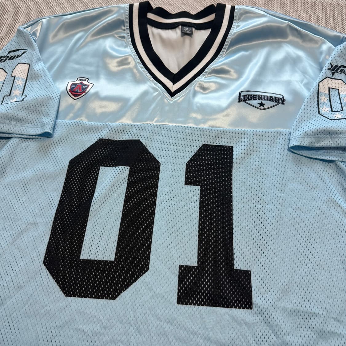 SHEIN 01 럭비티 미식축구 져지 상품이미지3