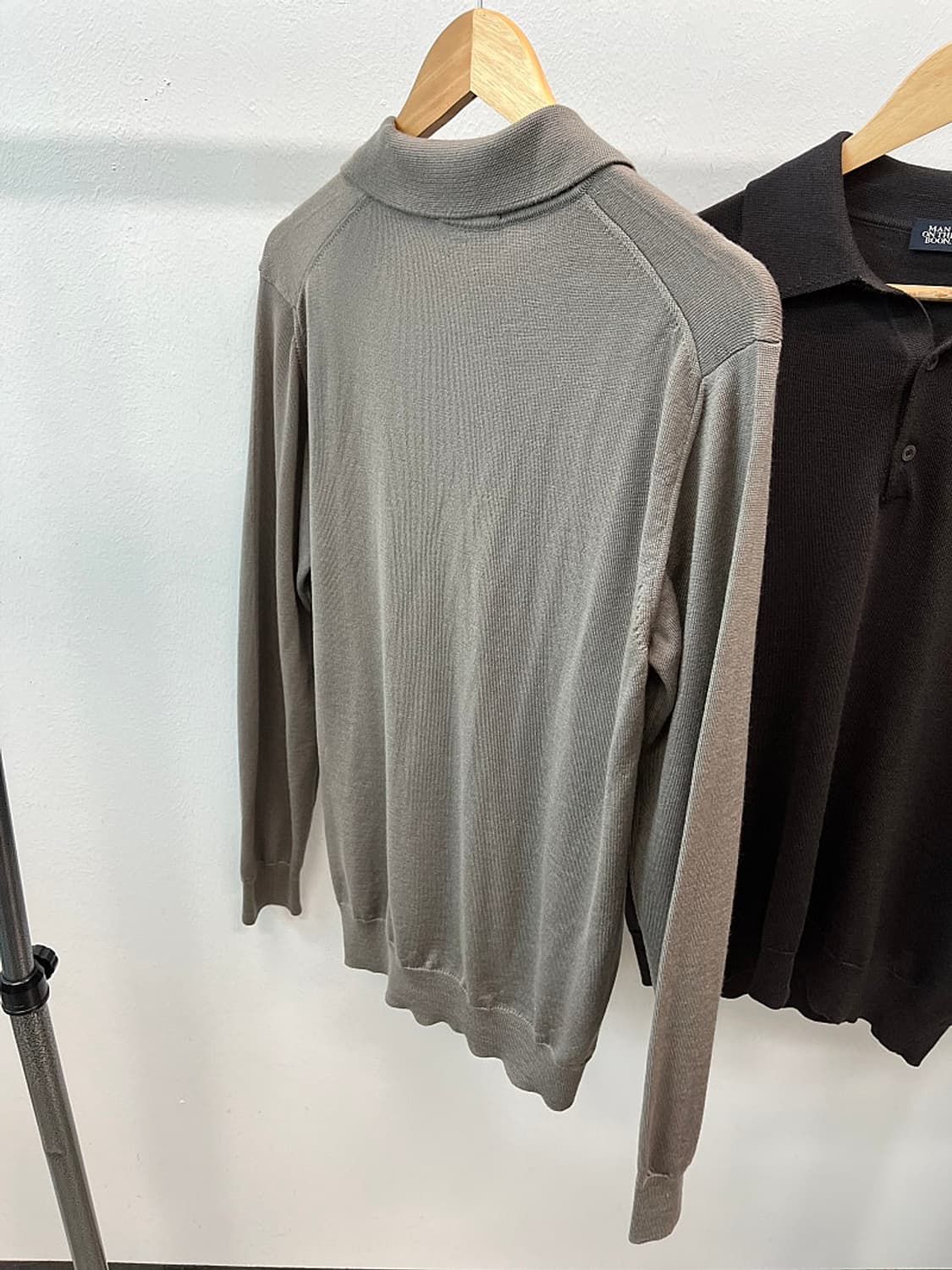 95-100) 맨온더분 신형 카라 울니트 3종 상품이미지9