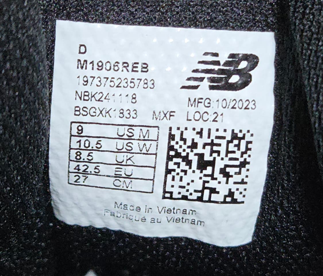 뉴발란스 1906r 메탈릭 실버 블루 상품이미지6