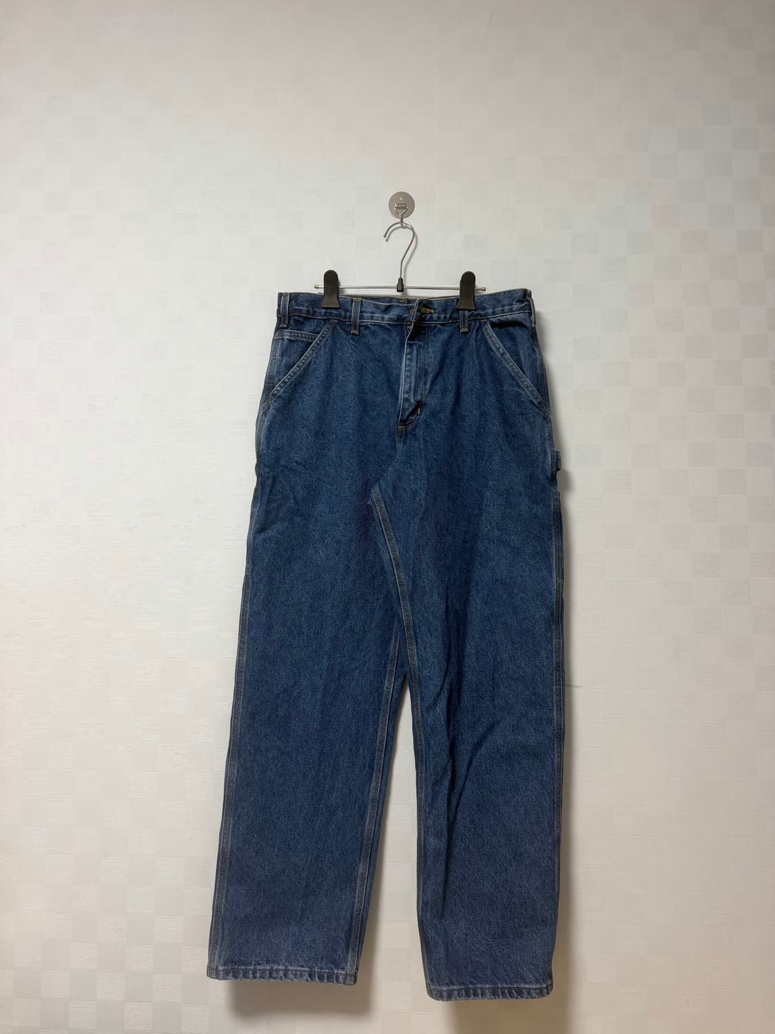 칼하트 데님 싱글니카펜터팬츠 34x32 상품이미지2