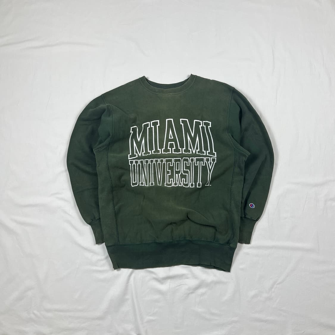 90‘s 챔피온 champion 리버스위브 miami 유니버시티 맨투맨 상품이미지1