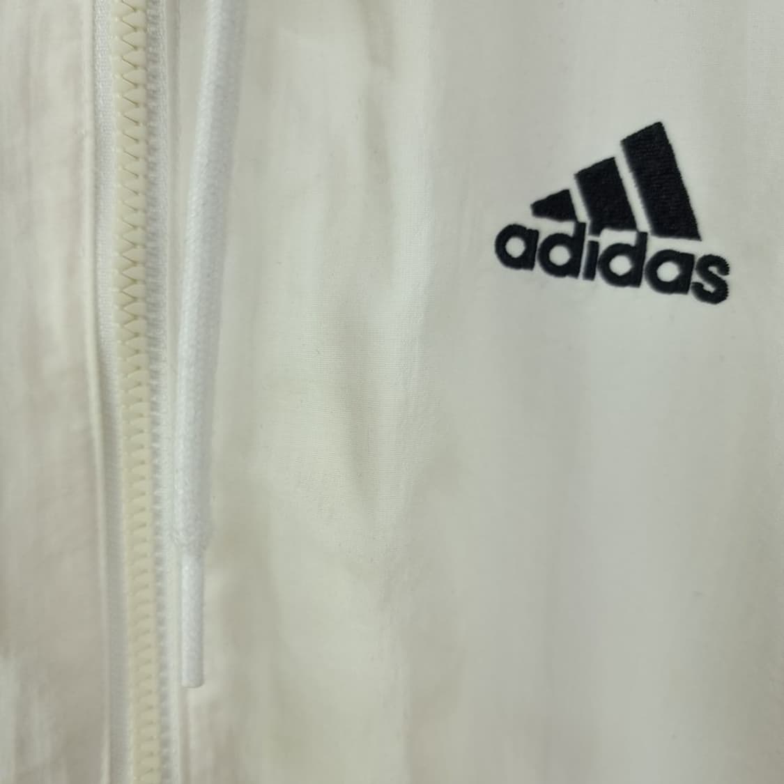 [아디다스] 오버핏 크롭 삼선 크롭 후드 바람막이 자켓 M19201 상품이미지9