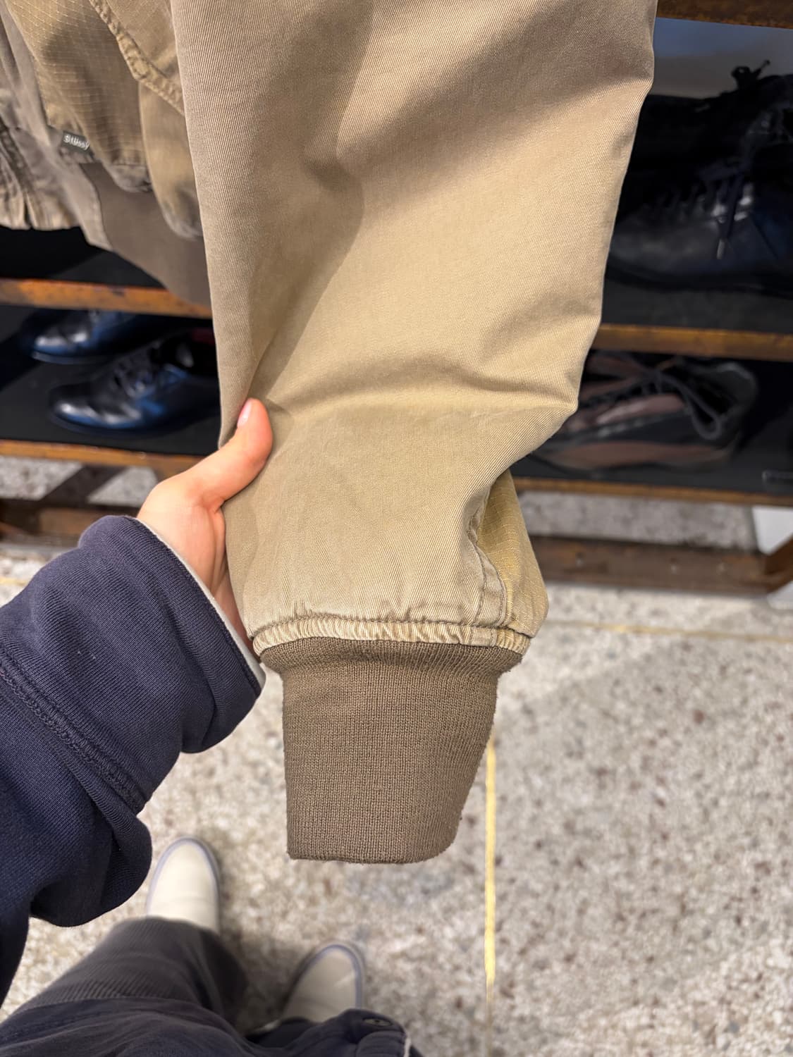 00s stussy Army mix jacket 상품이미지3