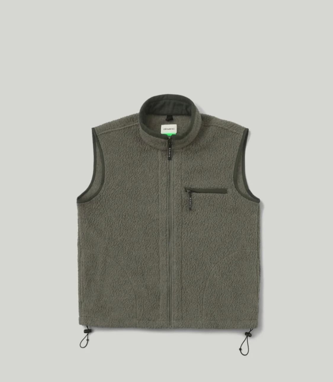 (구매) 카키스 쉐르파 집업 베스트 M사이즈 상품이미지1