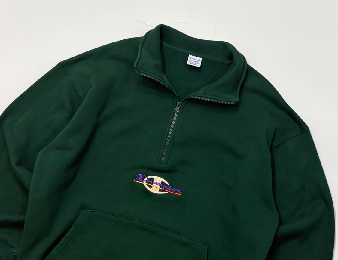 챔피온 23ss 하프 집업 스웻 셔츠 상품이미지2