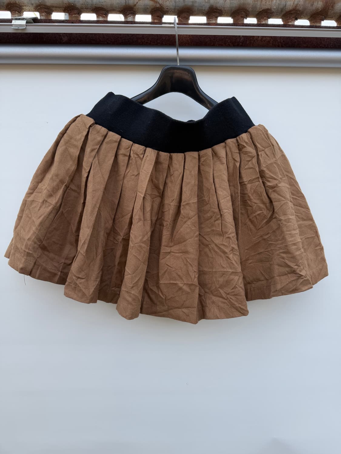 밴딩 골지 스커트 상품이미지1