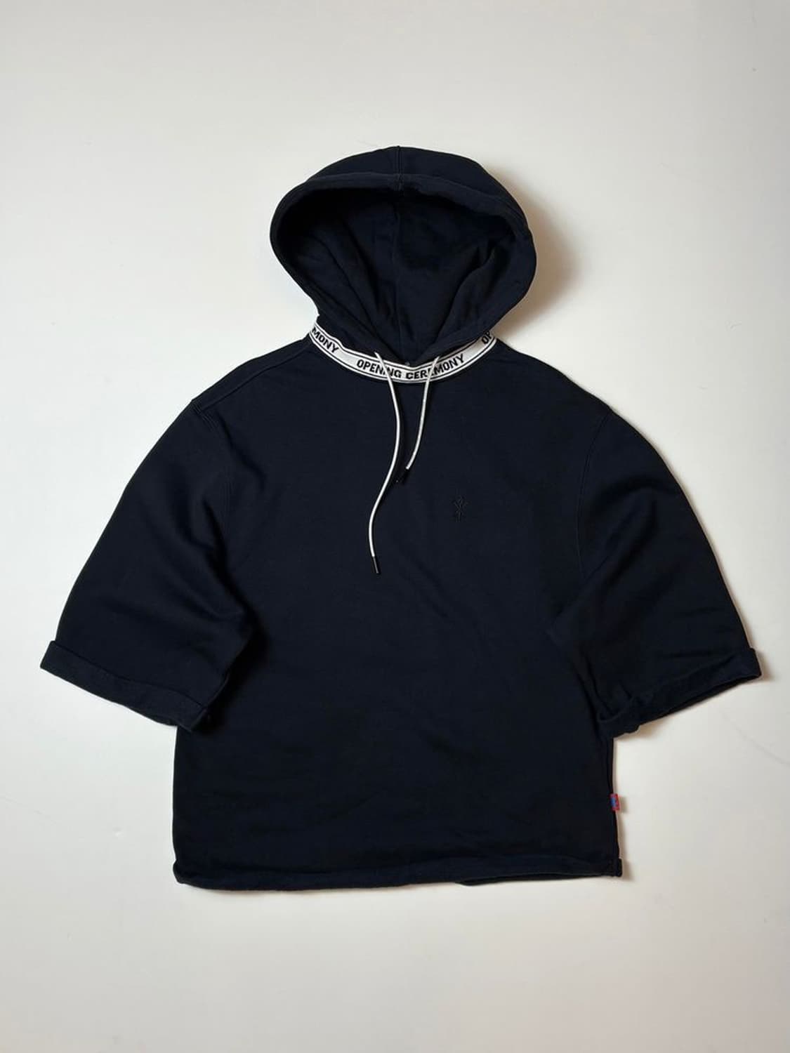 오프닝세레머니 18ss 로고 밴딩 반팔 후드티 PN8198 상품이미지1