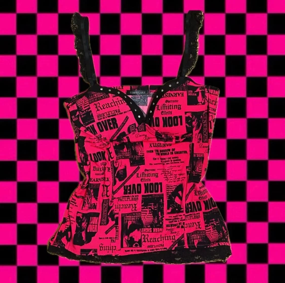 씬키드 핫핑크 슬리브리스 나시 상품이미지1