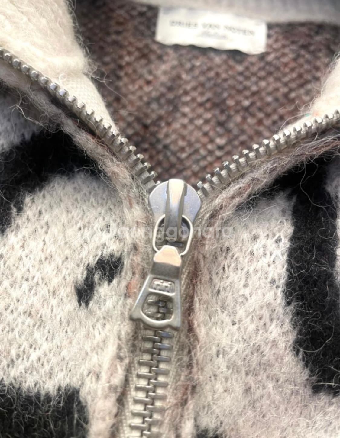 드리스반 노튼 알파카 크롭 점퍼 55~66 상품이미지2