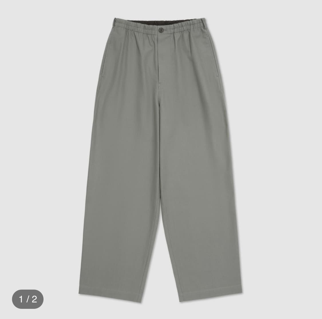 악토브헤 / Cotton Pants / Sage Gray 상품이미지2