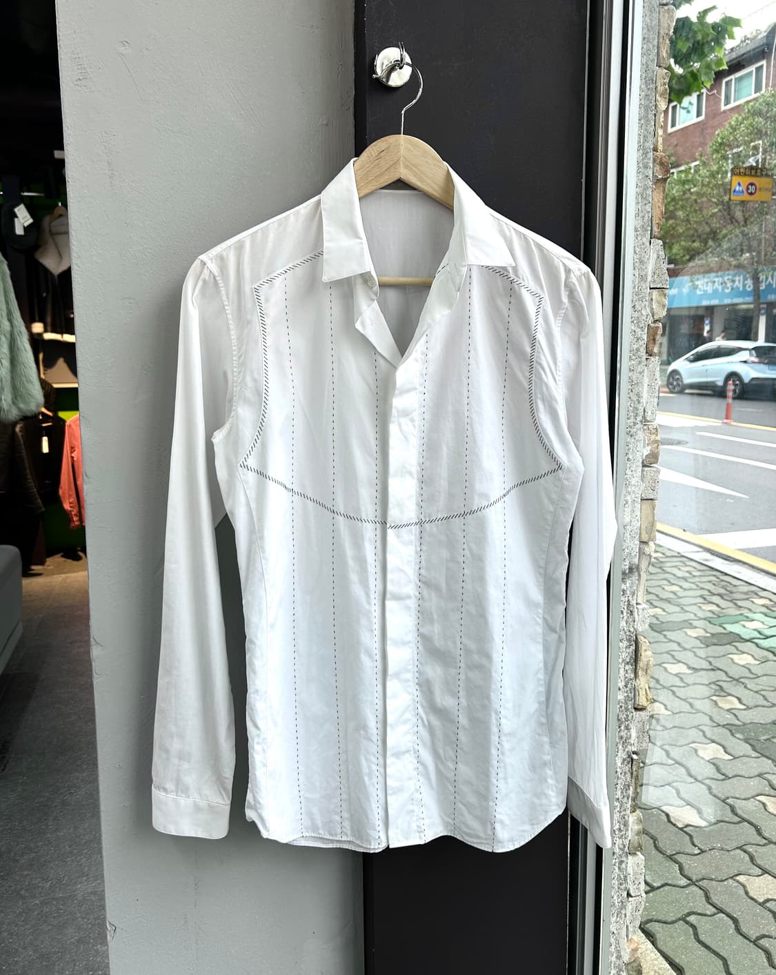 37/ 디올 옴므 자수 디테일 셔츠 상품이미지2