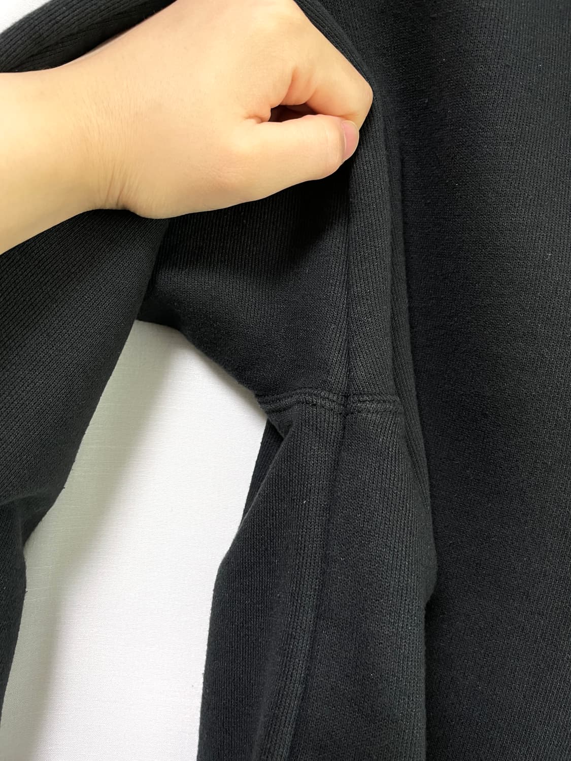 칼하트 오버핏 미드웨이트 기모 후드집업 _ 블랙 상품이미지7