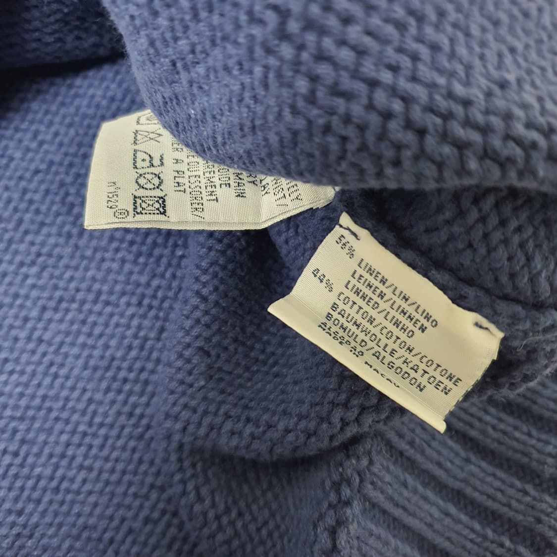 폴로 랄프로렌 린넨 면니트 남자95~100 상품이미지5