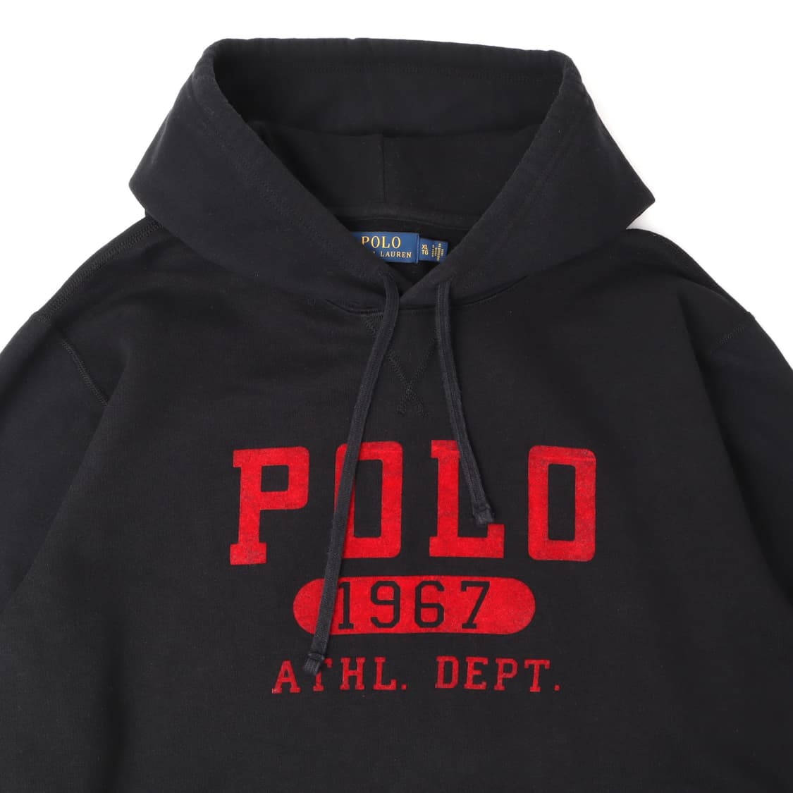 폴로 랄프로렌 블랙 애슬레틱 로고 후드티 상품이미지2
