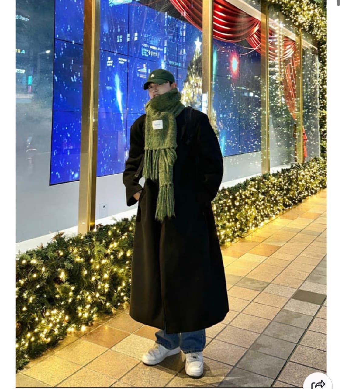 브러쉬 니트 머플러 목도리 상품이미지2