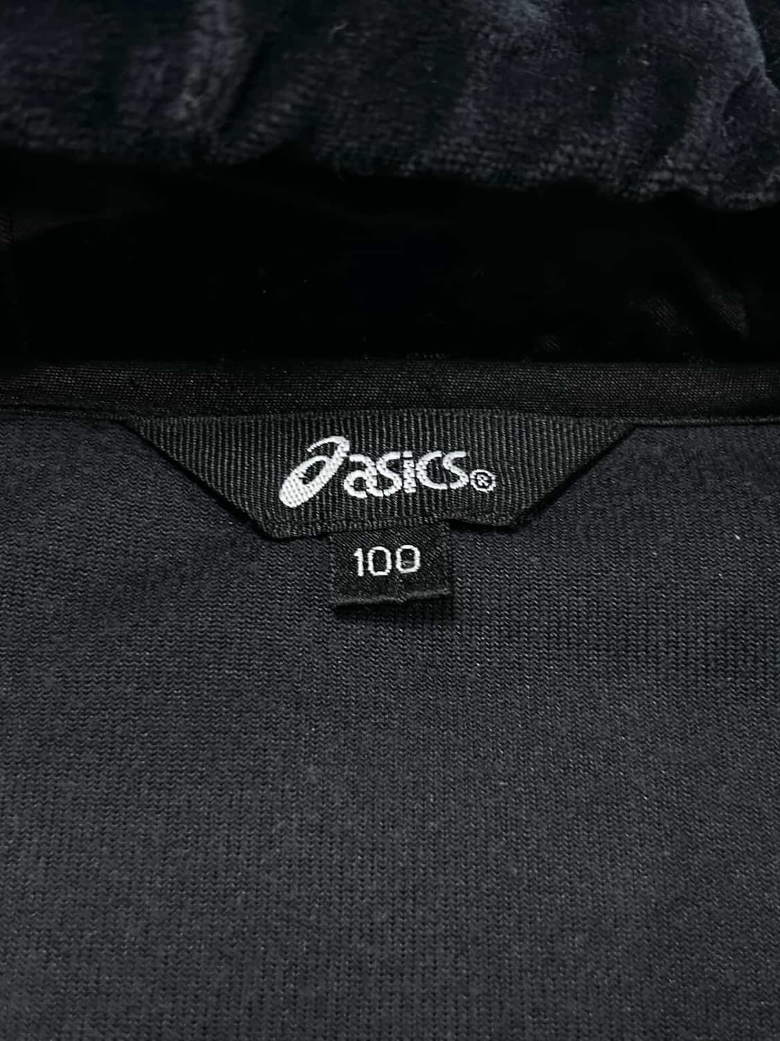 아식스 00‘s 글리터로고 벨벳 후드집업 상품이미지9