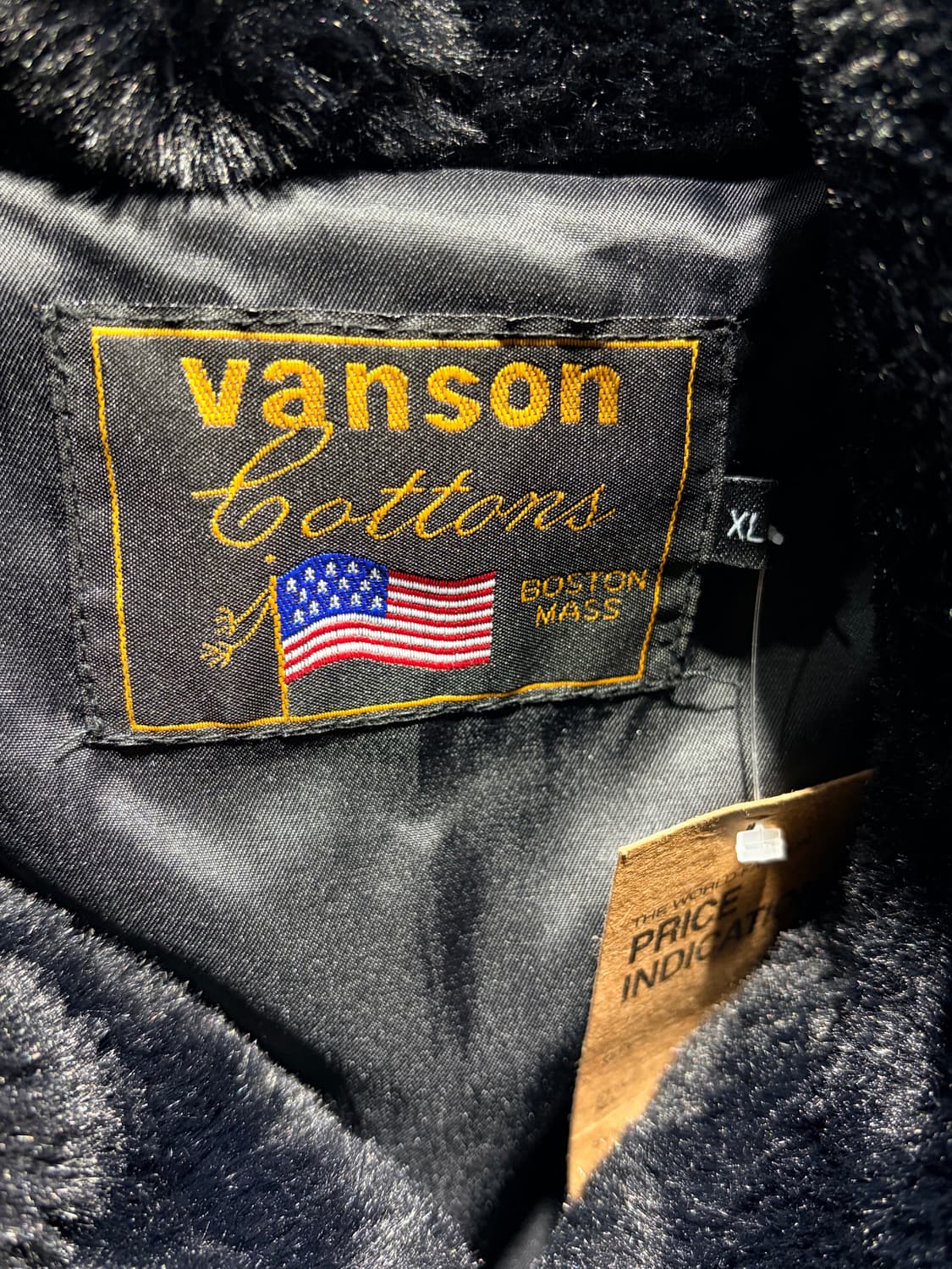 XL VANSON 밴슨 스컬 퍼 후드 자켓 상품이미지7