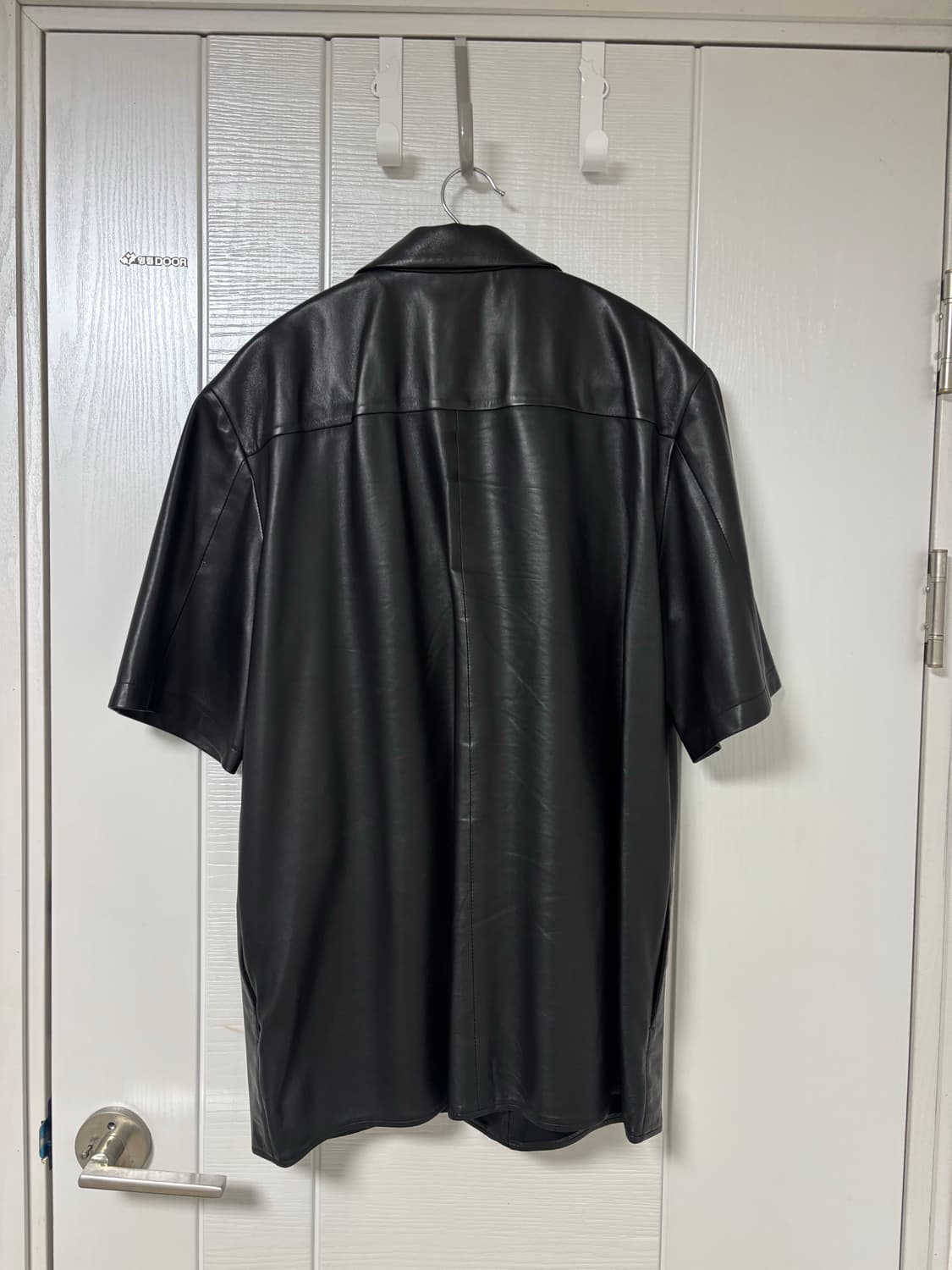 cos 레더 오픈 카라 셔츠 M 상품이미지2