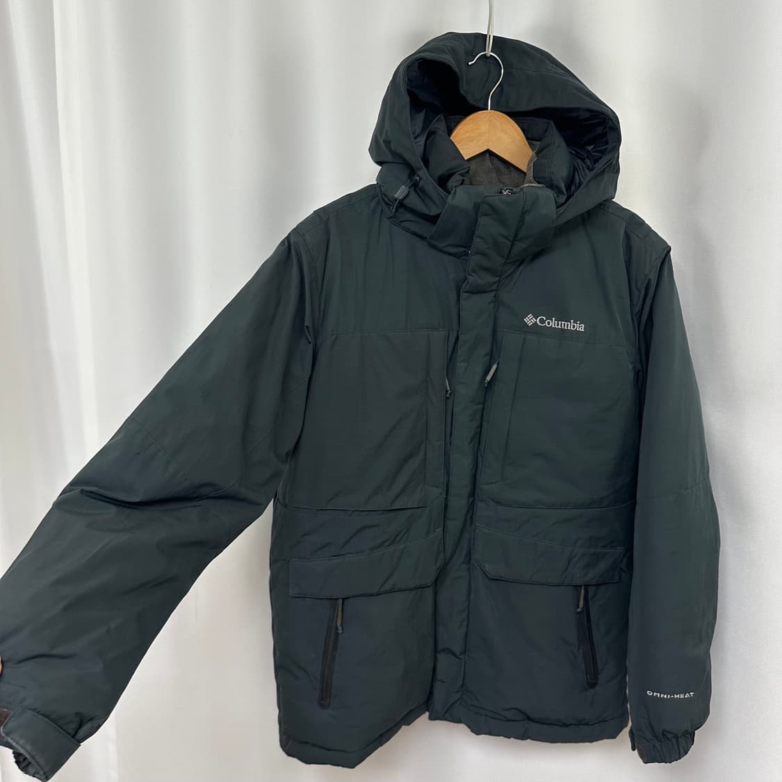 콜롬비아 남자 패딩점퍼 거위털 100 L  EE 상품이미지3