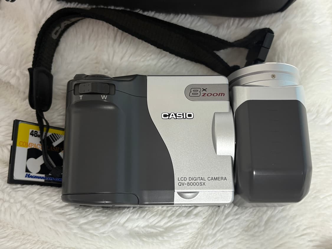 카시오 Casio qv-8000sx 올드 카메라 상품이미지6