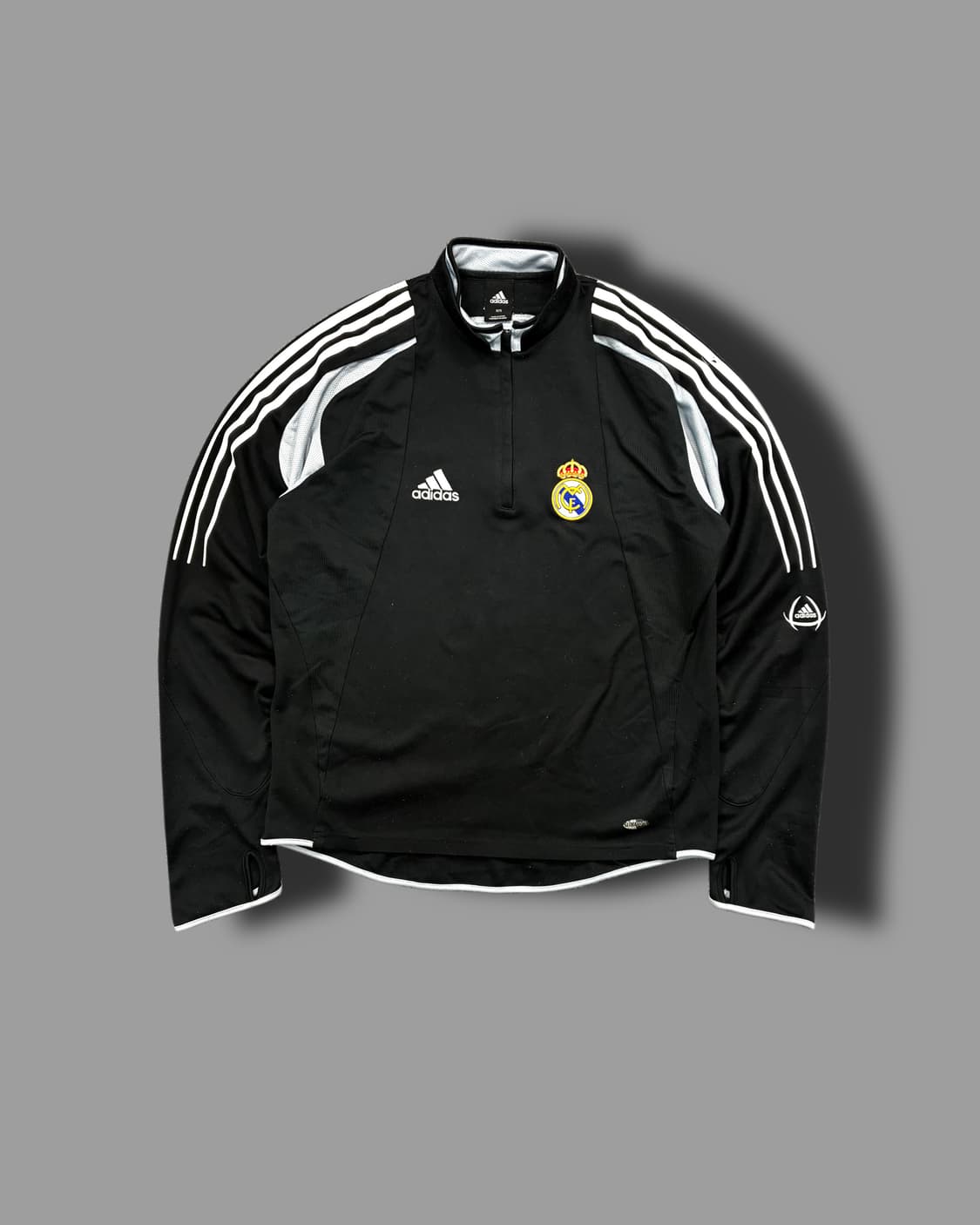 아디다스 04-05 레알 마드리드 반집업 트레이닝탑 XL 상품이미지4