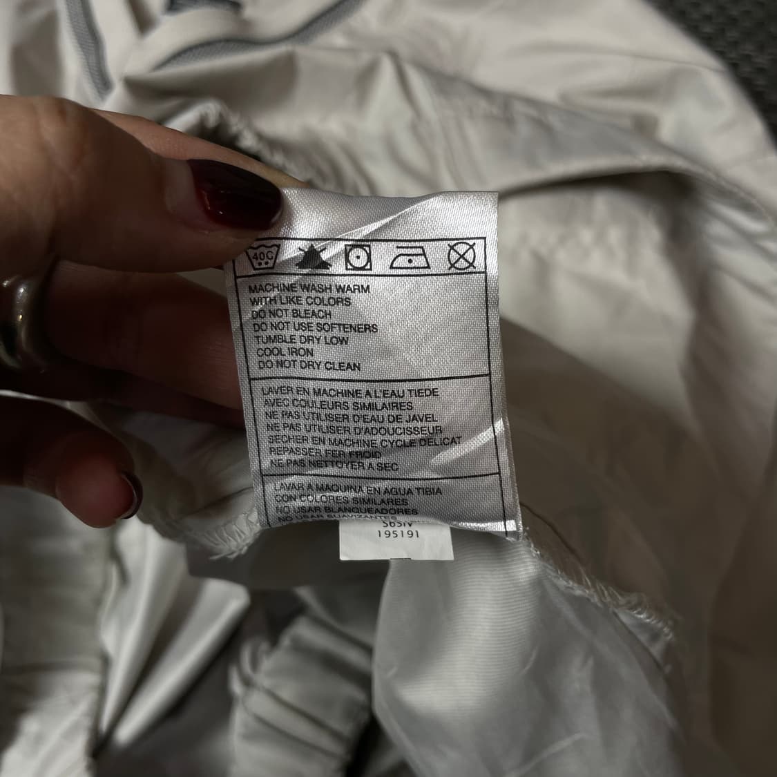 나이키 골프 아이보리 브이넥 클라이마핏 웜업 M 상품이미지7