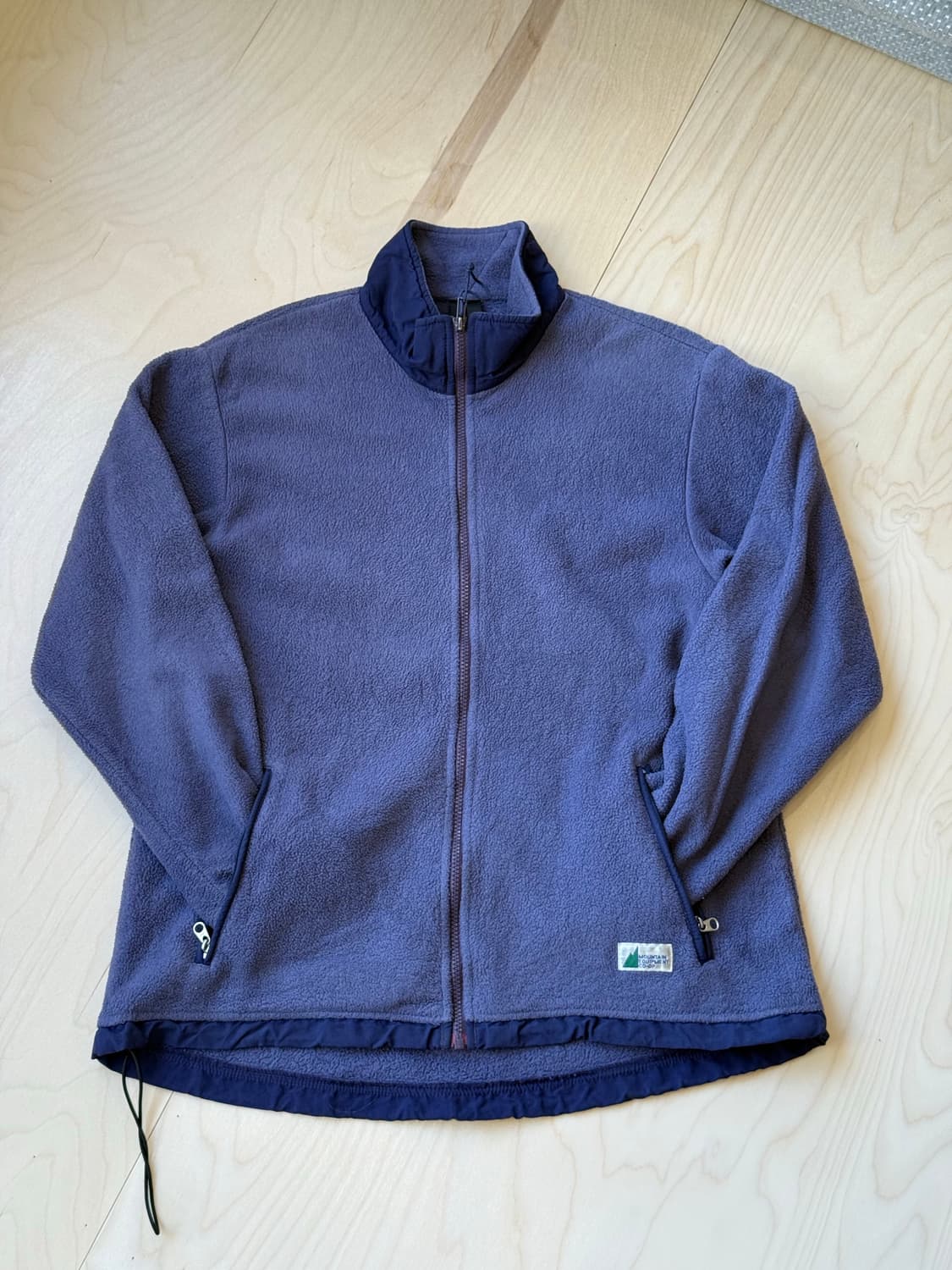 Vintage Outdoor Purple-Navy Fleece Jacke 상품이미지1