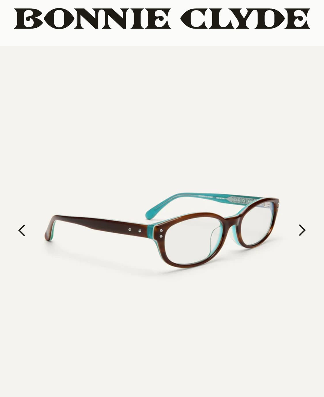 colorlounge 민트 호피 배색 안경테 deadstock 상품이미지5