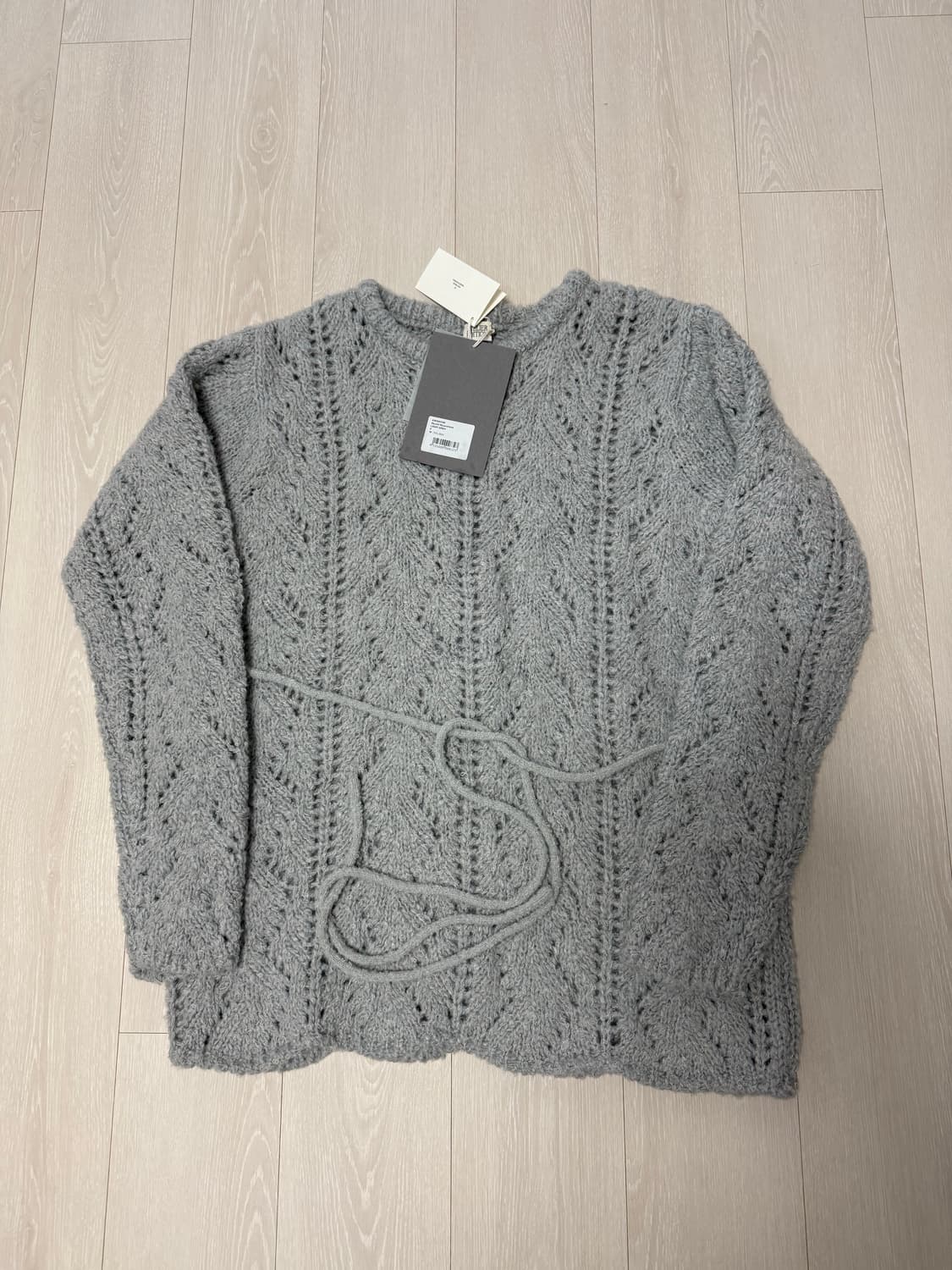 아뜰리에에디션 스카시라운드 니트(새상품) 상품이미지8